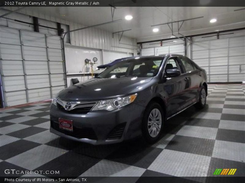 Magnetic Gray Metallic / Ash 2012 Toyota Camry LE