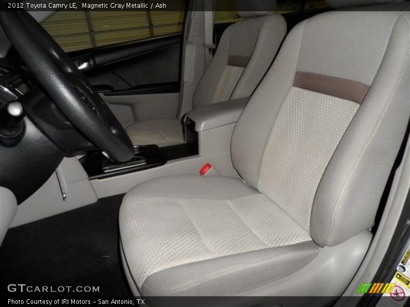 Magnetic Gray Metallic / Ash 2012 Toyota Camry LE