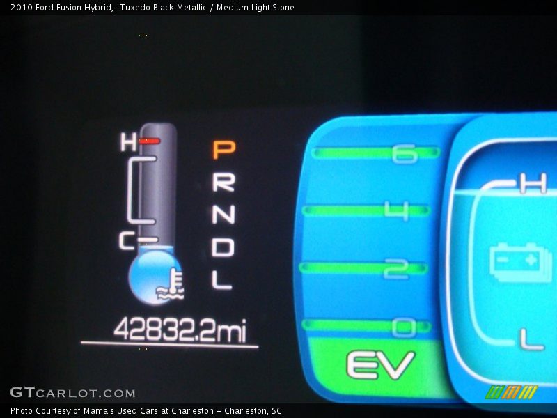 Tuxedo Black Metallic / Medium Light Stone 2010 Ford Fusion Hybrid