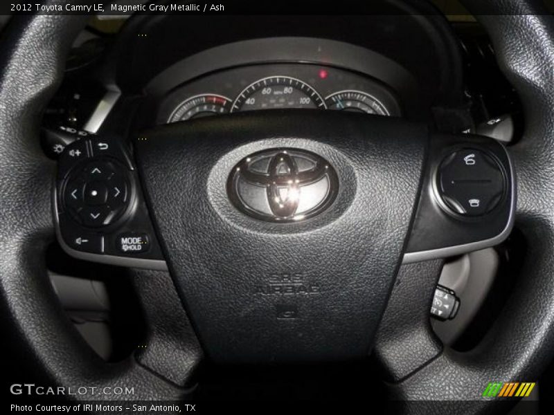 Magnetic Gray Metallic / Ash 2012 Toyota Camry LE