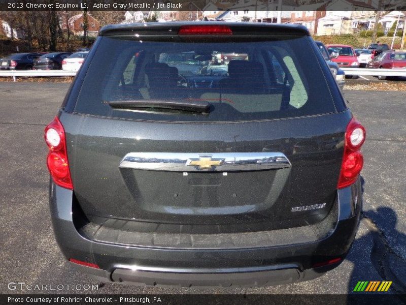 Ashen Gray Metallic / Jet Black 2013 Chevrolet Equinox LS