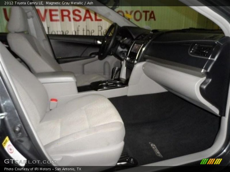 Magnetic Gray Metallic / Ash 2012 Toyota Camry LE