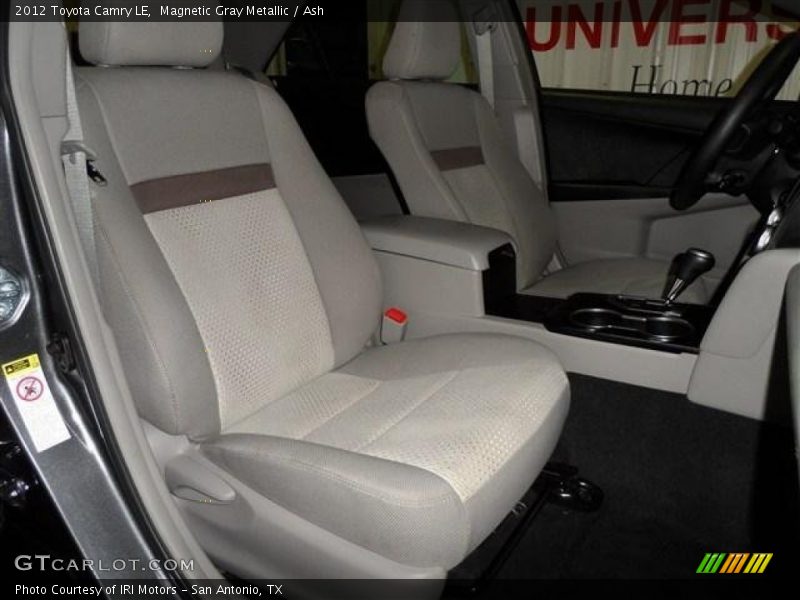 Magnetic Gray Metallic / Ash 2012 Toyota Camry LE