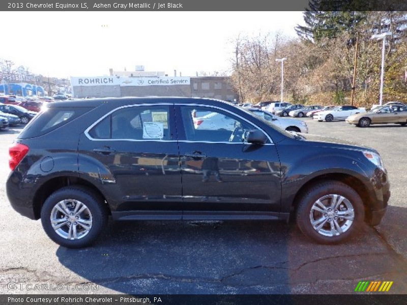 Ashen Gray Metallic / Jet Black 2013 Chevrolet Equinox LS