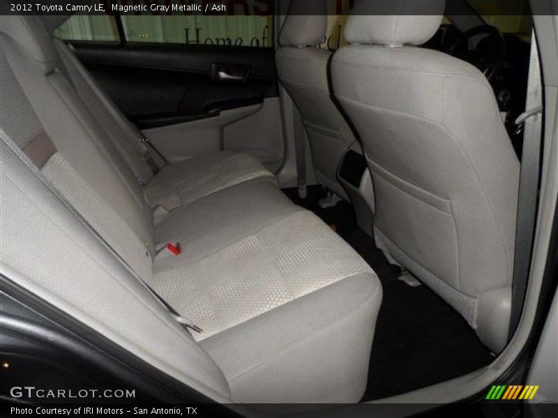 Magnetic Gray Metallic / Ash 2012 Toyota Camry LE