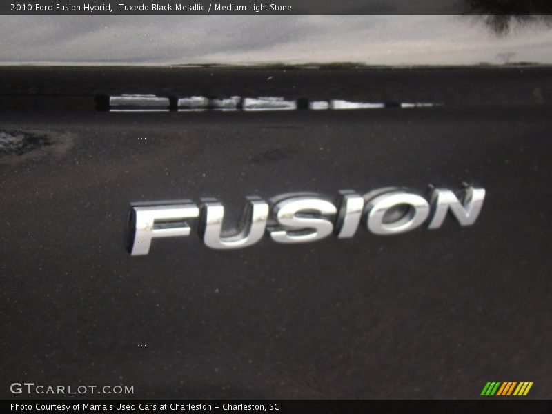 Tuxedo Black Metallic / Medium Light Stone 2010 Ford Fusion Hybrid
