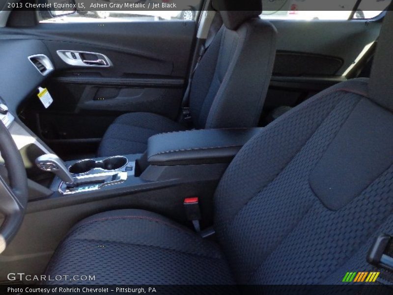 Ashen Gray Metallic / Jet Black 2013 Chevrolet Equinox LS