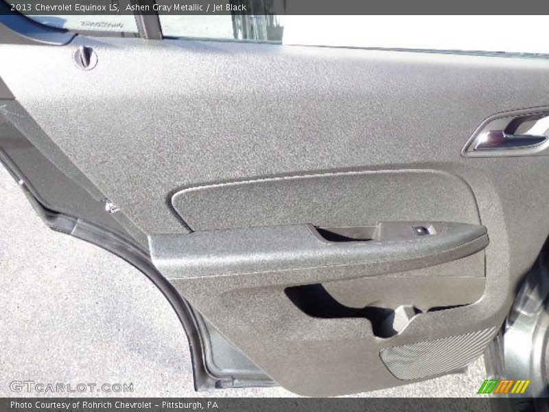 Ashen Gray Metallic / Jet Black 2013 Chevrolet Equinox LS