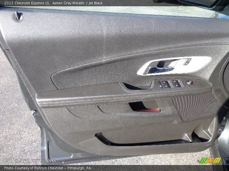 Ashen Gray Metallic / Jet Black 2013 Chevrolet Equinox LS
