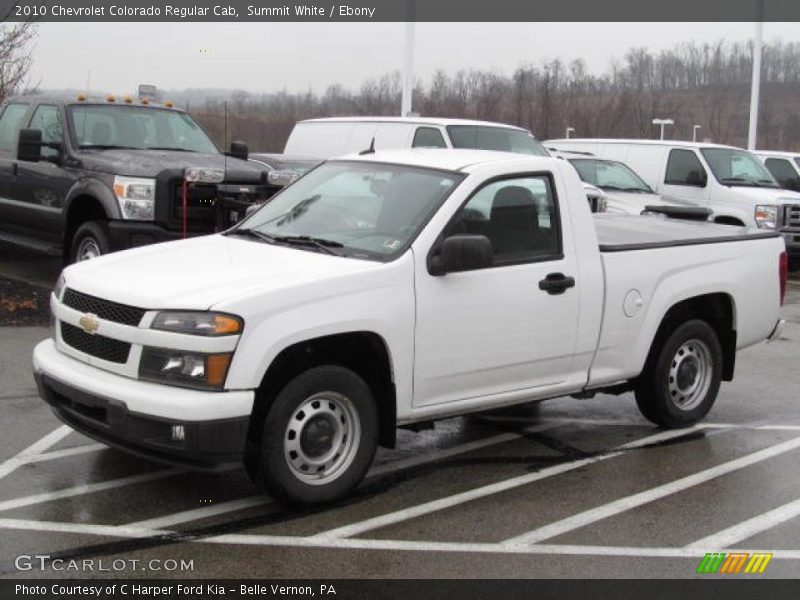 Summit White / Ebony 2010 Chevrolet Colorado Regular Cab