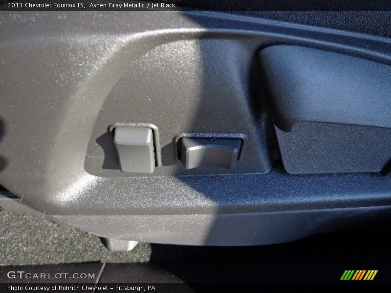 Ashen Gray Metallic / Jet Black 2013 Chevrolet Equinox LS
