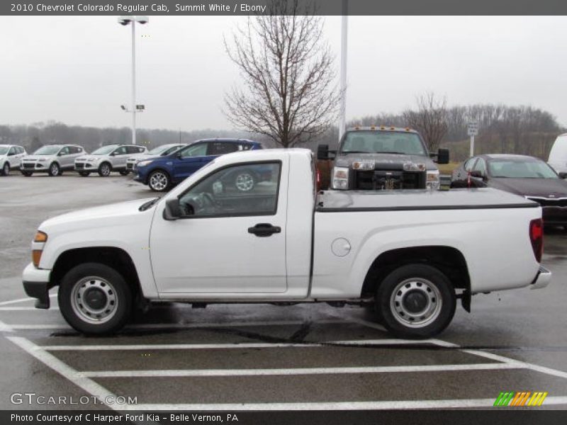 Summit White / Ebony 2010 Chevrolet Colorado Regular Cab