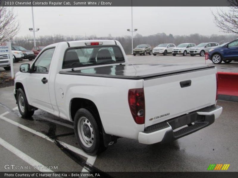 Summit White / Ebony 2010 Chevrolet Colorado Regular Cab