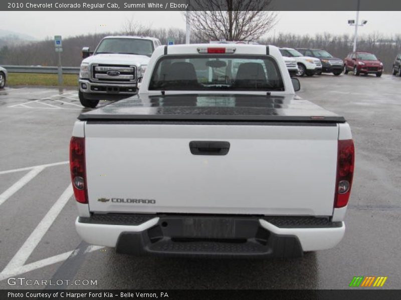 Summit White / Ebony 2010 Chevrolet Colorado Regular Cab