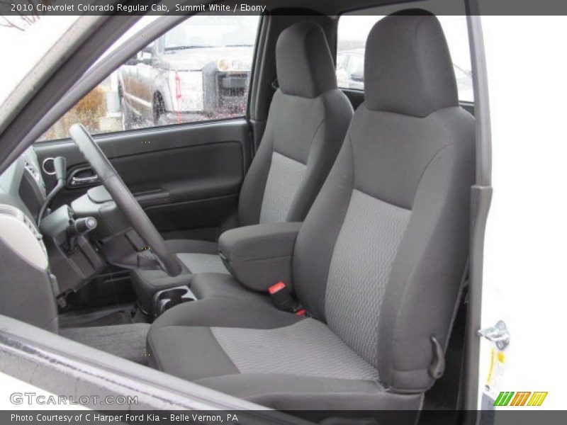 Summit White / Ebony 2010 Chevrolet Colorado Regular Cab