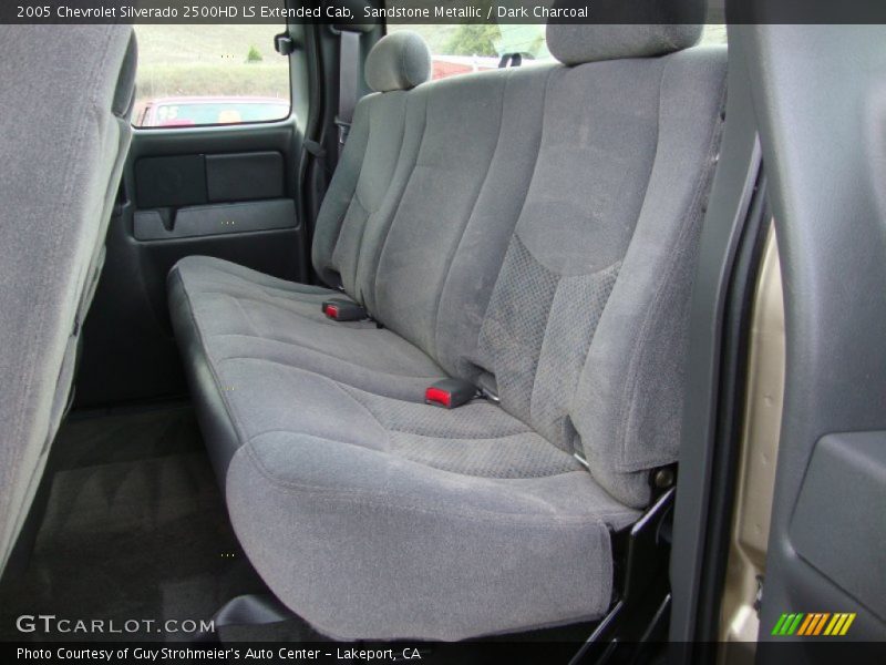 Rear Seat of 2005 Silverado 2500HD LS Extended Cab