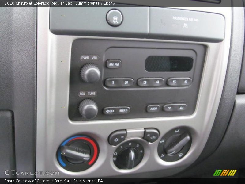 Summit White / Ebony 2010 Chevrolet Colorado Regular Cab