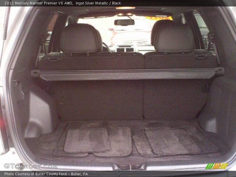 Ingot Silver Metallic / Black 2011 Mercury Mariner Premier V6 AWD