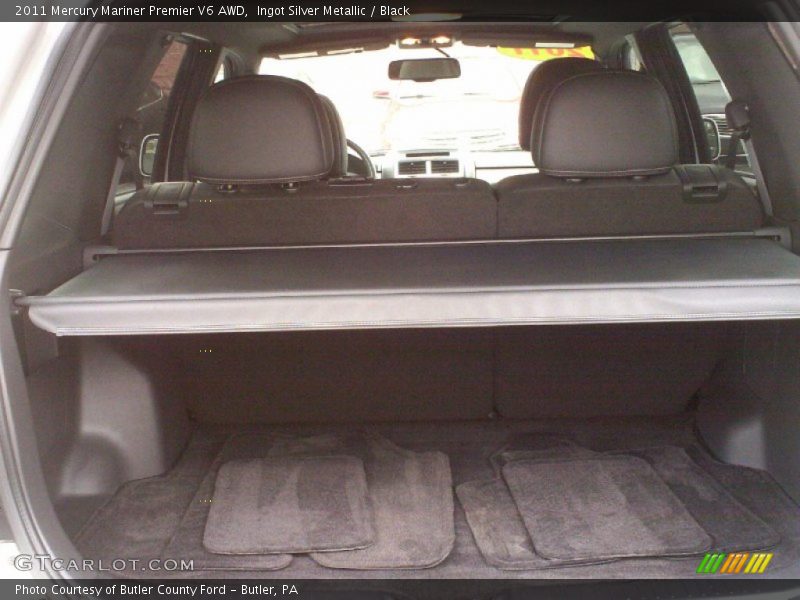 Ingot Silver Metallic / Black 2011 Mercury Mariner Premier V6 AWD