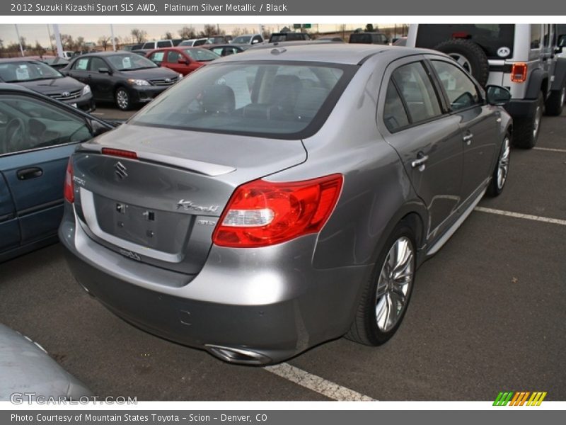 Platinum Silver Metallic / Black 2012 Suzuki Kizashi Sport SLS AWD