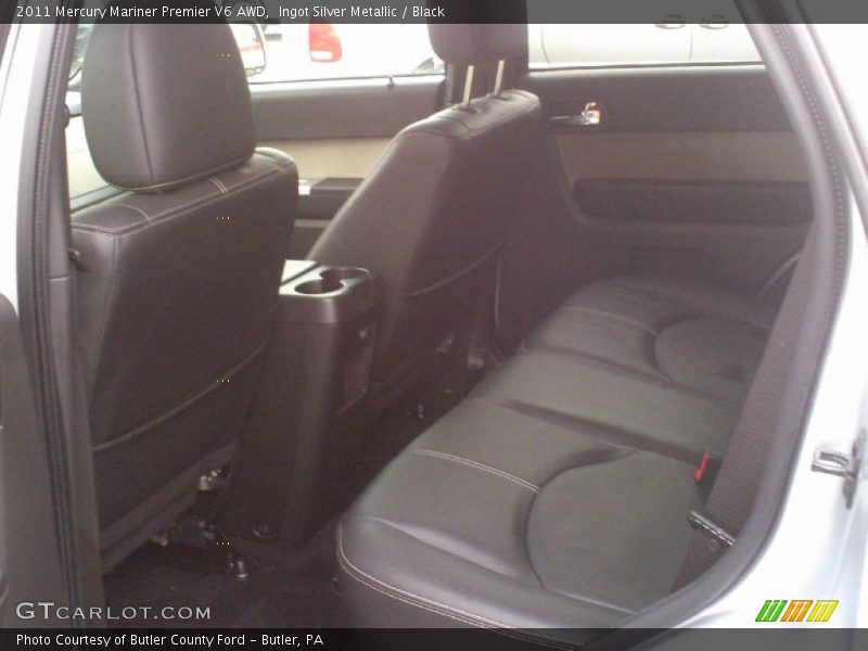 Ingot Silver Metallic / Black 2011 Mercury Mariner Premier V6 AWD