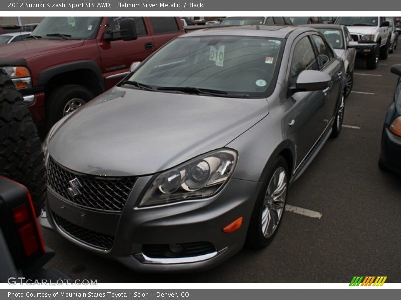 Platinum Silver Metallic / Black 2012 Suzuki Kizashi Sport SLS AWD
