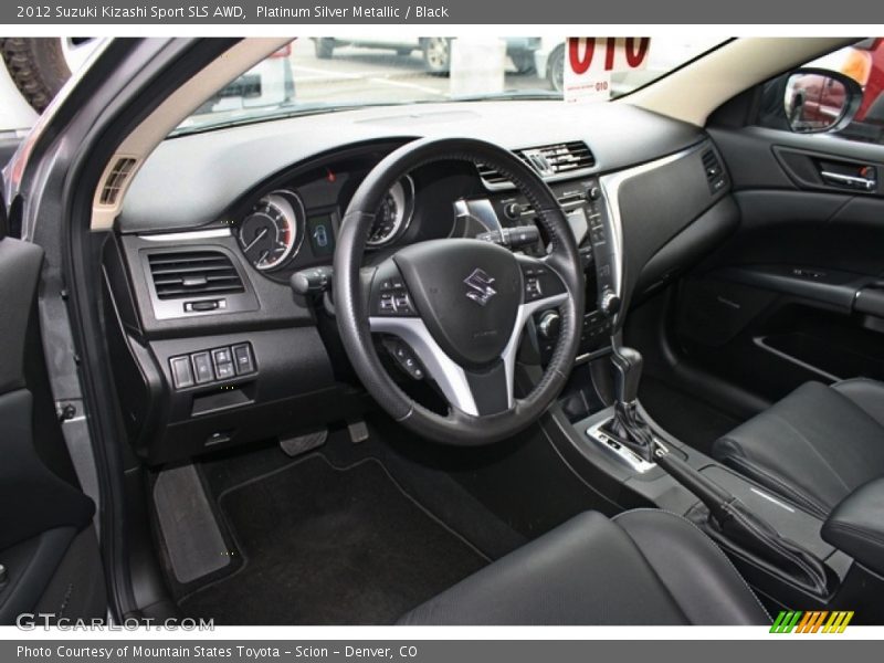 Platinum Silver Metallic / Black 2012 Suzuki Kizashi Sport SLS AWD