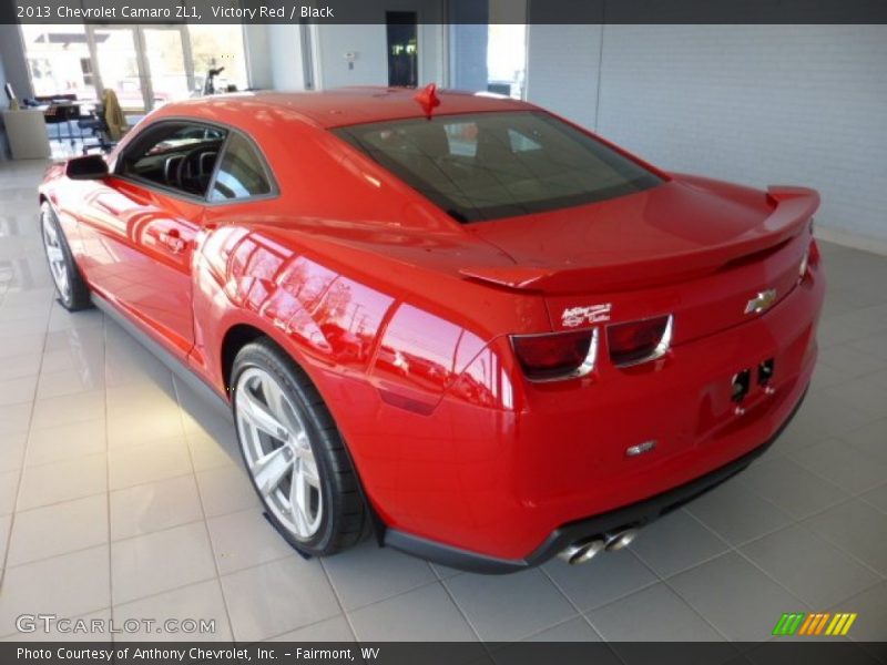Victory Red / Black 2013 Chevrolet Camaro ZL1
