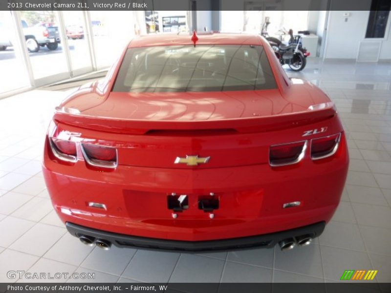 Victory Red / Black 2013 Chevrolet Camaro ZL1