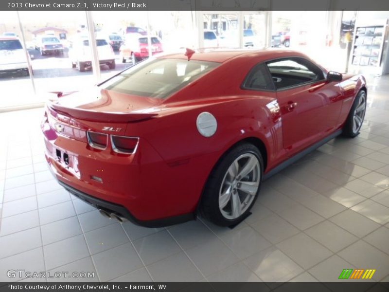 Victory Red / Black 2013 Chevrolet Camaro ZL1