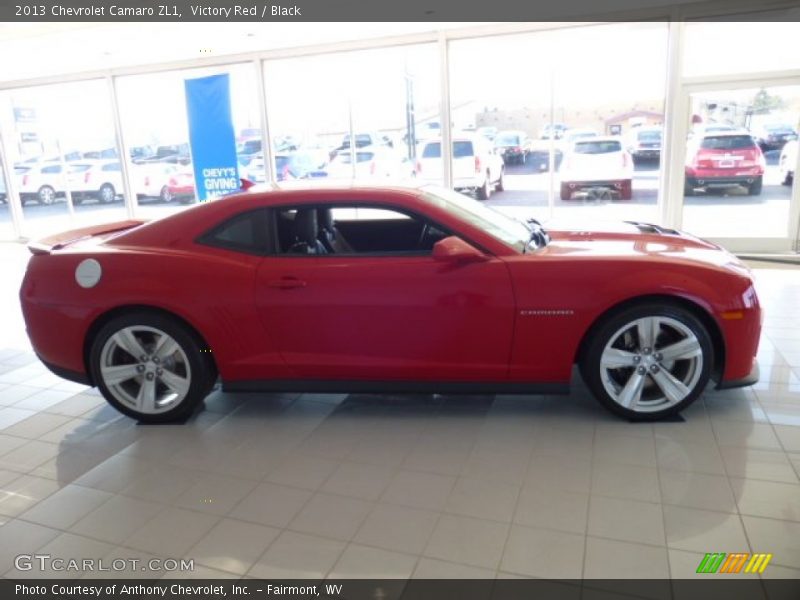 Victory Red / Black 2013 Chevrolet Camaro ZL1