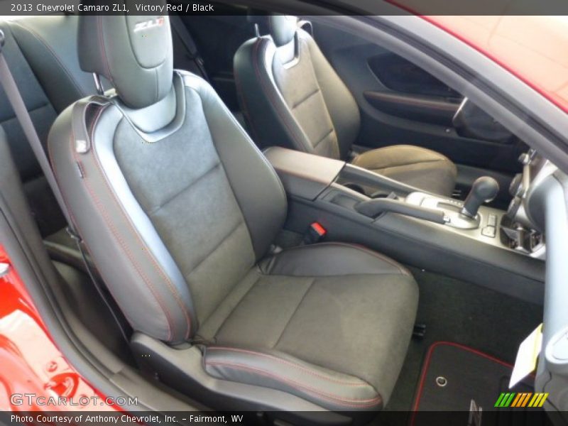 Front Seat of 2013 Camaro ZL1