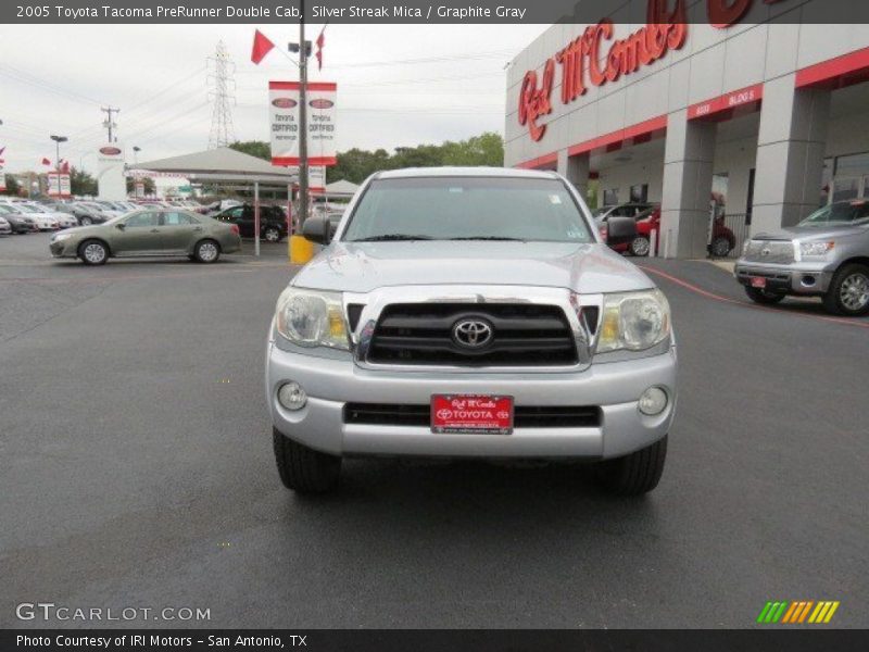 Silver Streak Mica / Graphite Gray 2005 Toyota Tacoma PreRunner Double Cab