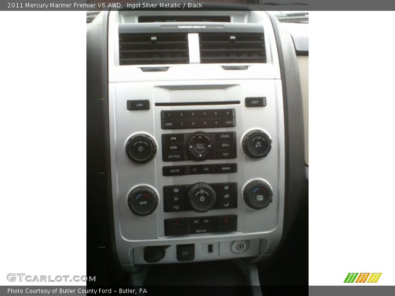 Ingot Silver Metallic / Black 2011 Mercury Mariner Premier V6 AWD