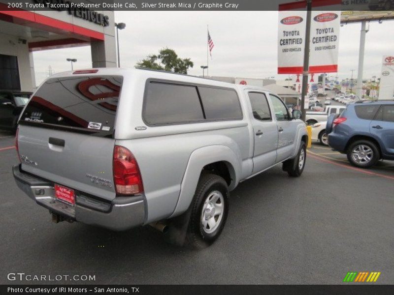 Silver Streak Mica / Graphite Gray 2005 Toyota Tacoma PreRunner Double Cab