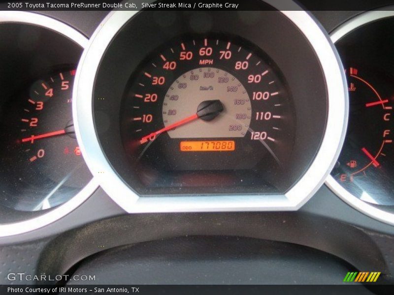 Silver Streak Mica / Graphite Gray 2005 Toyota Tacoma PreRunner Double Cab
