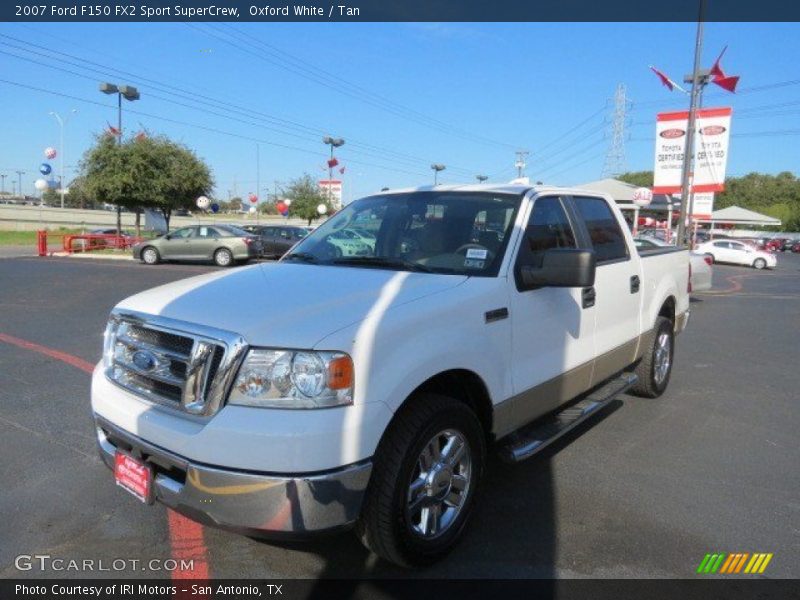 Oxford White / Tan 2007 Ford F150 FX2 Sport SuperCrew