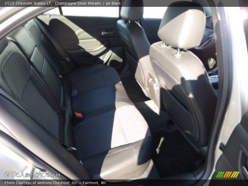 Champagne Silver Metallic / Jet Black 2013 Chevrolet Malibu LT