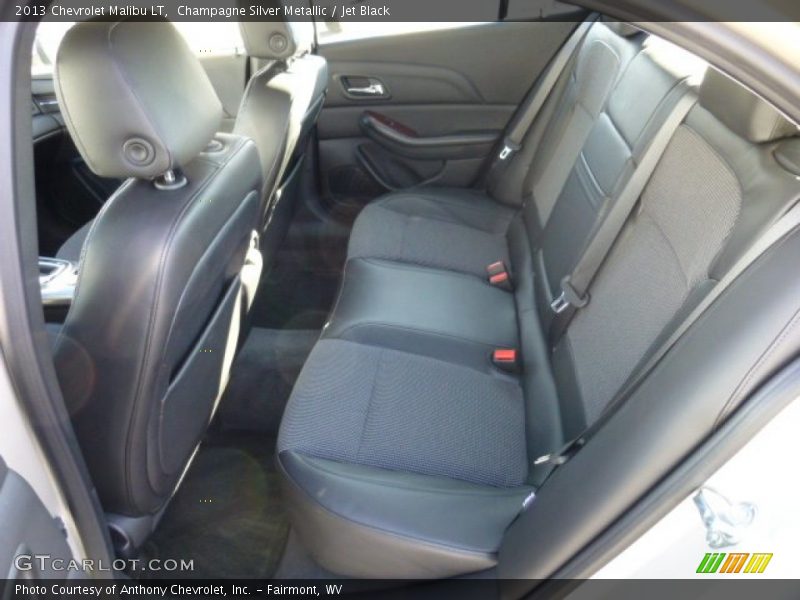 Champagne Silver Metallic / Jet Black 2013 Chevrolet Malibu LT