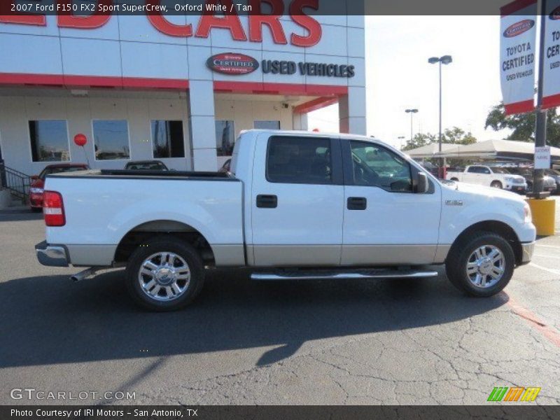 Oxford White / Tan 2007 Ford F150 FX2 Sport SuperCrew