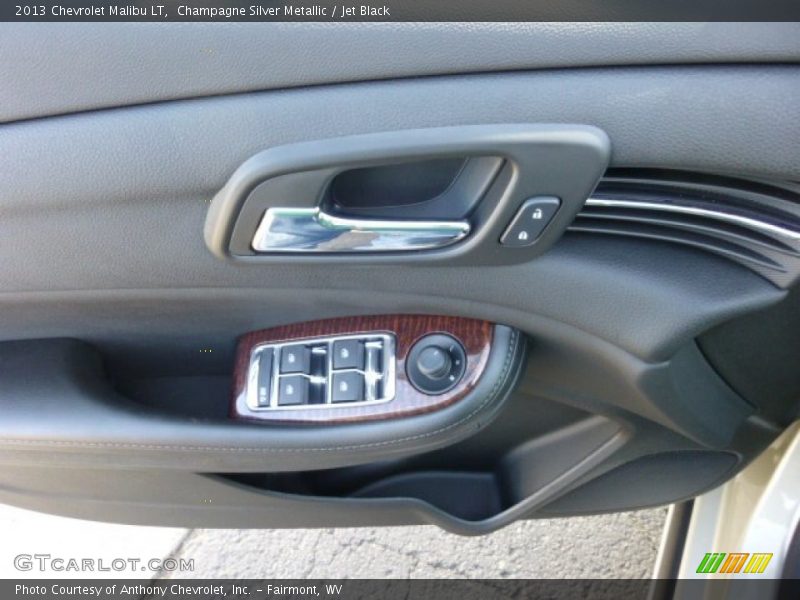 Champagne Silver Metallic / Jet Black 2013 Chevrolet Malibu LT