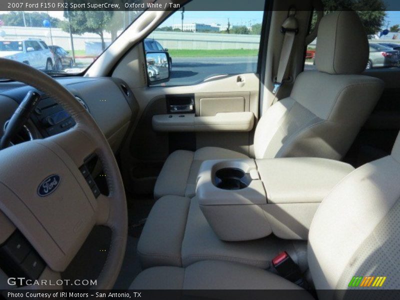 Oxford White / Tan 2007 Ford F150 FX2 Sport SuperCrew