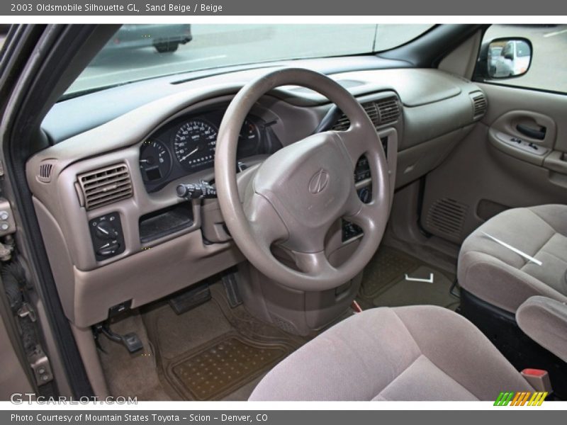 Beige Interior - 2003 Silhouette GL 