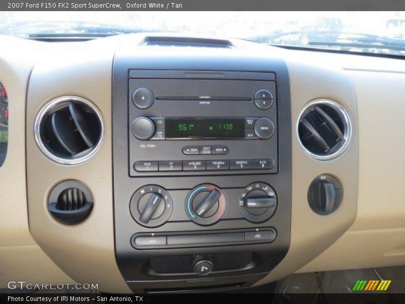 Oxford White / Tan 2007 Ford F150 FX2 Sport SuperCrew