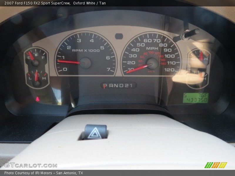 Oxford White / Tan 2007 Ford F150 FX2 Sport SuperCrew