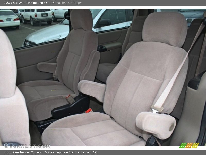 Rear Seat of 2003 Silhouette GL