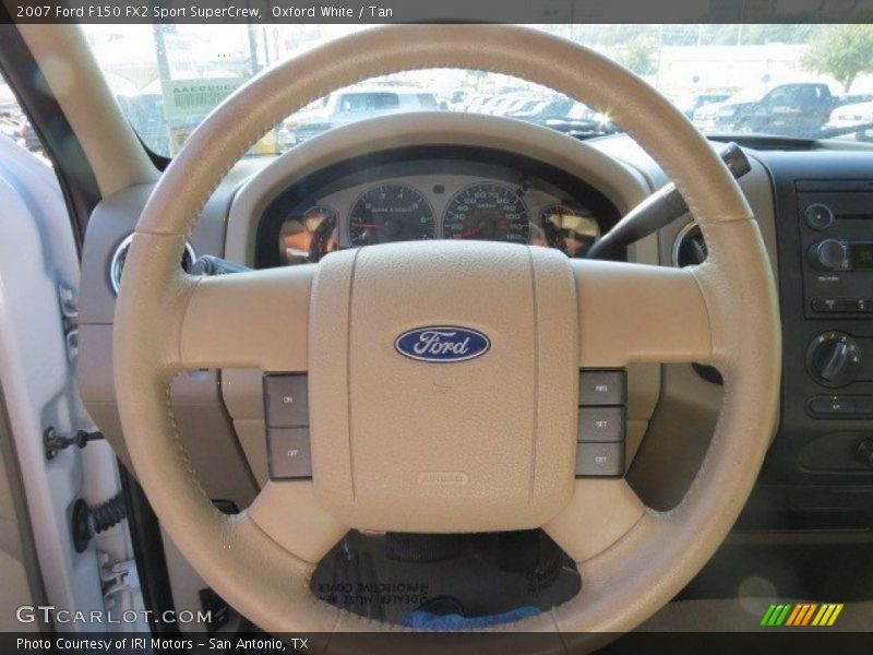 Oxford White / Tan 2007 Ford F150 FX2 Sport SuperCrew