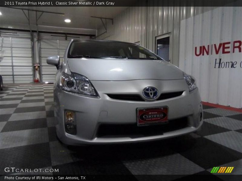 Classic Silver Metallic / Dark Gray 2011 Toyota Prius Hybrid I
