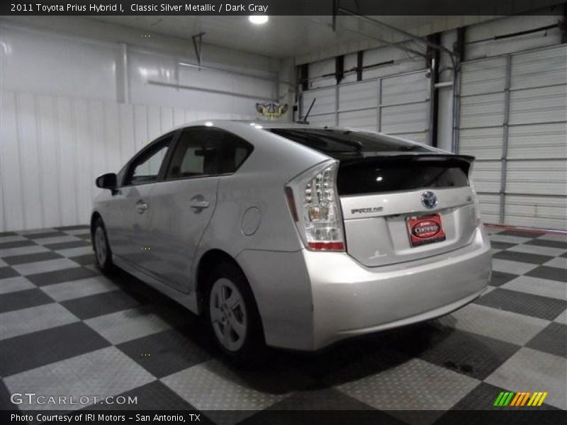 Classic Silver Metallic / Dark Gray 2011 Toyota Prius Hybrid I