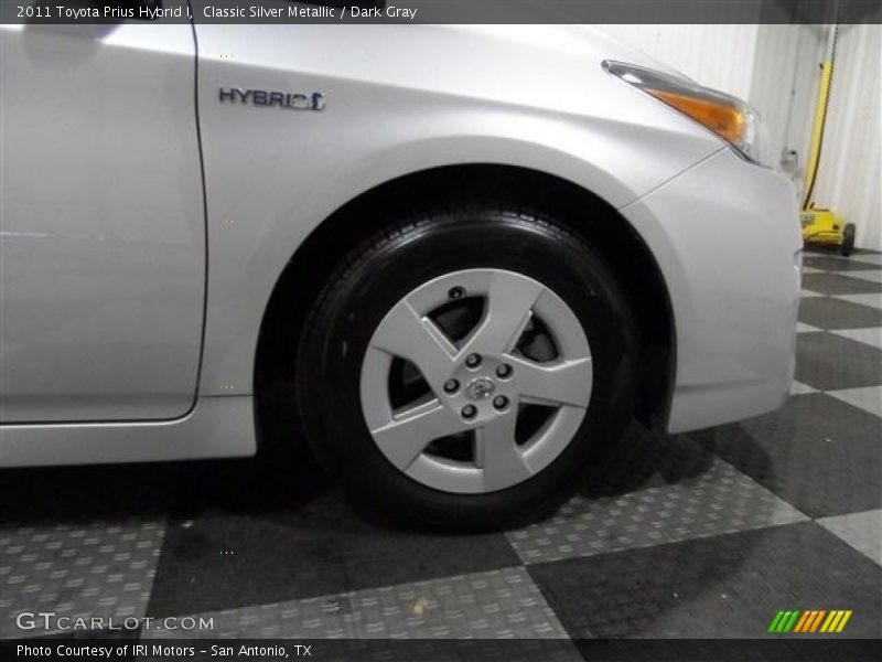 Classic Silver Metallic / Dark Gray 2011 Toyota Prius Hybrid I